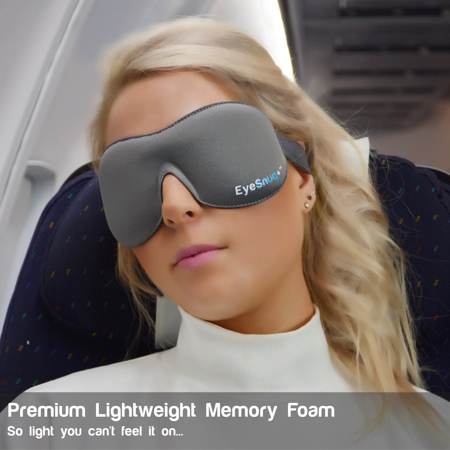 EyeSnug+ Sleep Mask and Ear Plug Set - 2 Pack