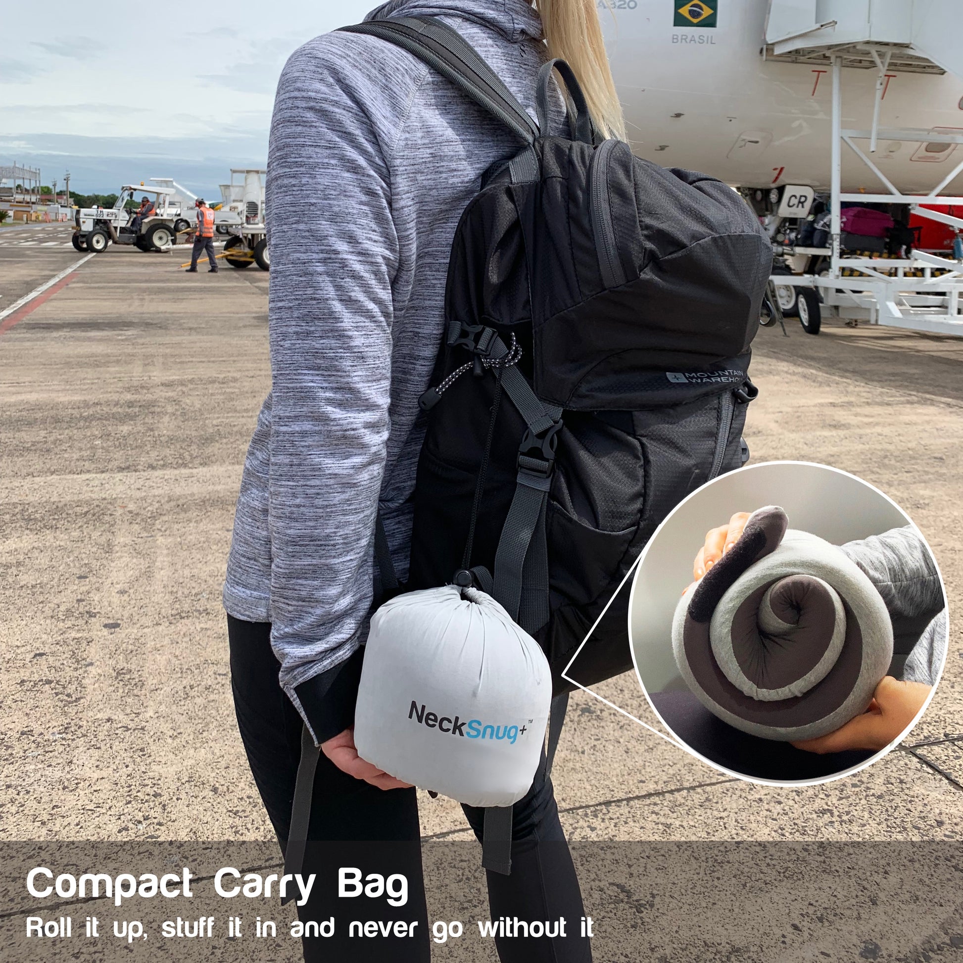 NeckSnug+ Luxury Travel Pillow