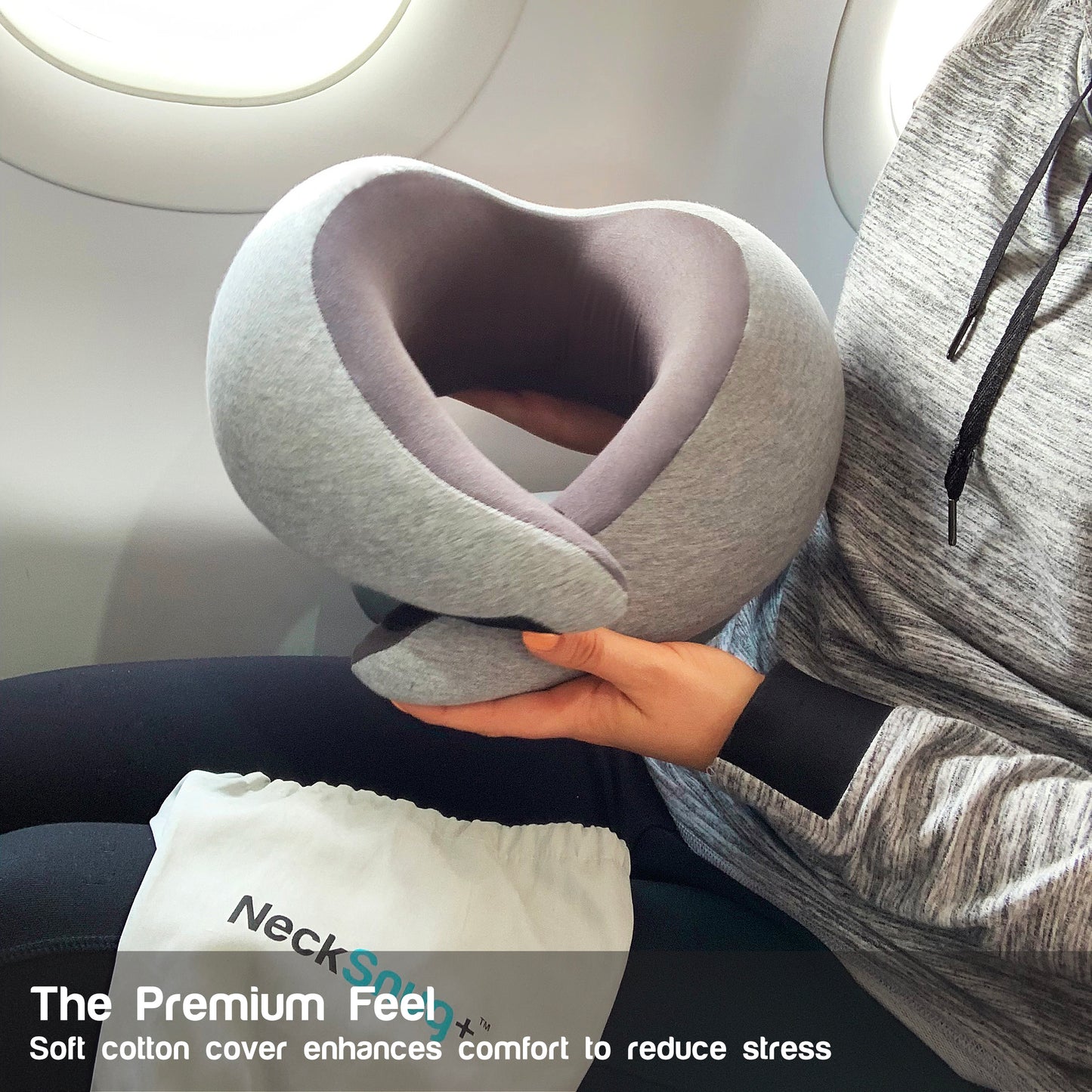 NeckSnug+ Luxury Travel Pillow - Sleep Kit Bundle